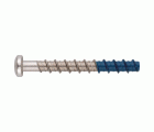 TXP [CP] Anclaje de fijación directa en hormigón Bimetal (cuerpo inoxidable A4 y punta de acero al carbono). Homologado ETE Opt.1. Cabeza alomada
